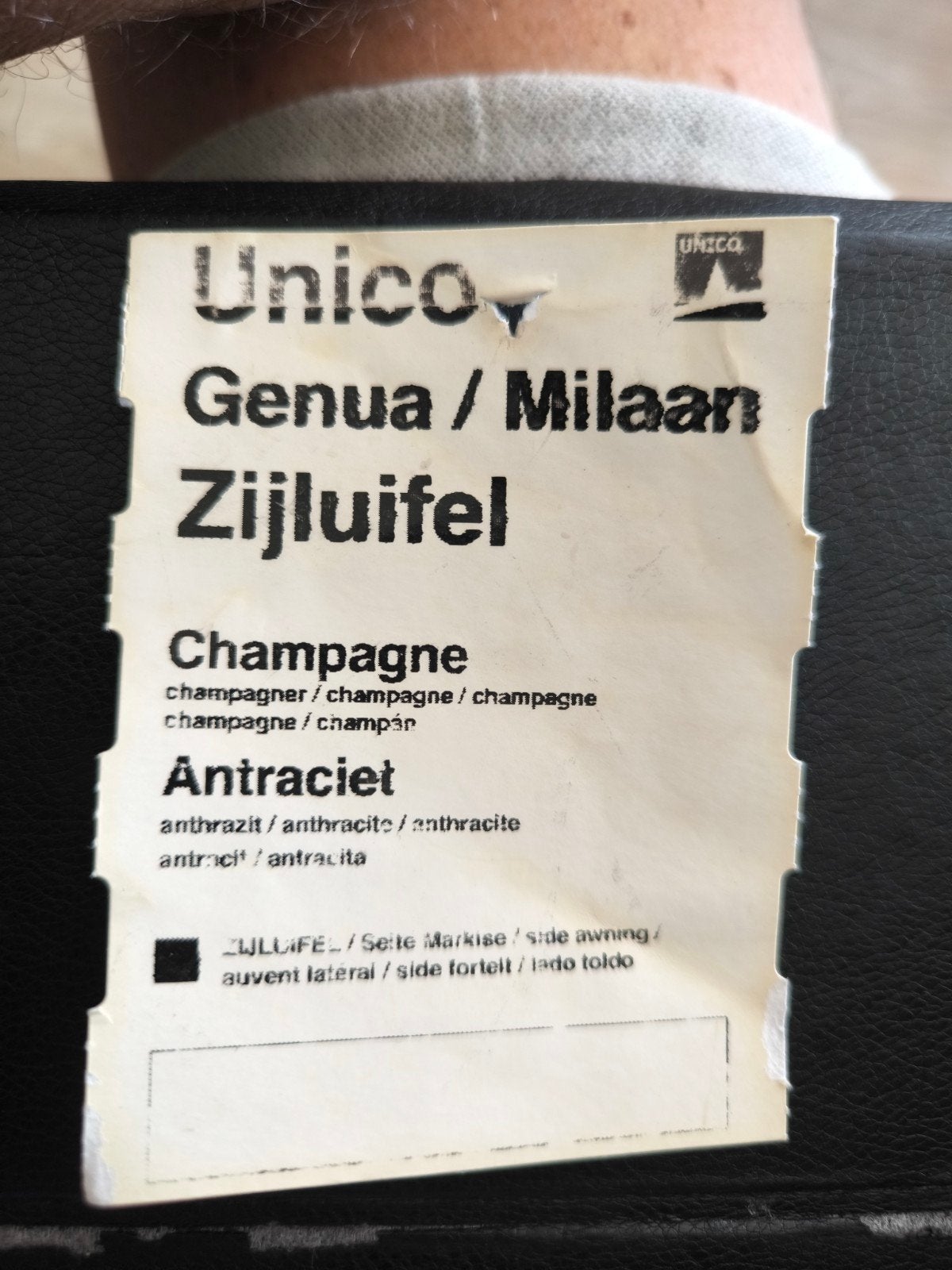 Unico Milaan voortent en luifel voor LMC 520D Musica, Caravans en Kamperen, Voortenten en Luifels, Ophalen of Verzenden