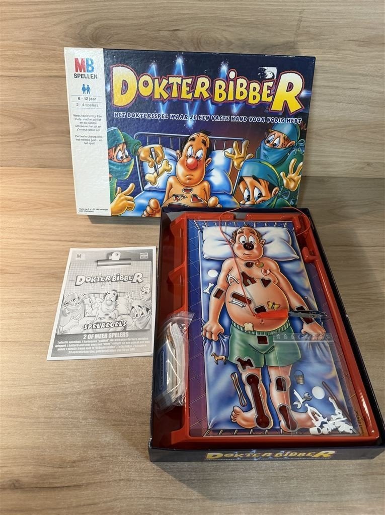 Dokter bibber blauwe - s6876, Verzenden, Zo goed als nieuw