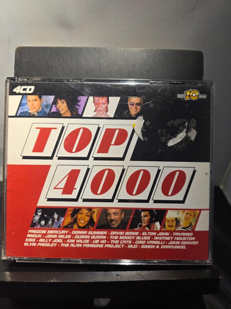 Top 4000 - 4CD Boxset - Diverse Artiesten, Ophalen of Verzenden, 2000 - 2009, Gebruikt, Boxset