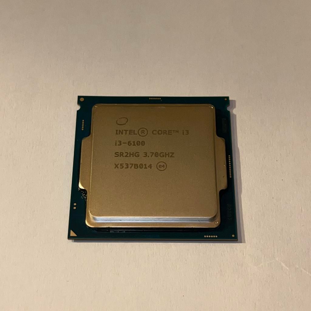Intel Core i3-6100 3,70GHz 2C/4T LGA 1151, Computers en Software, Processors, Ophalen of Verzenden, Gebruikt, 2-core, 3 tot 4 Ghz