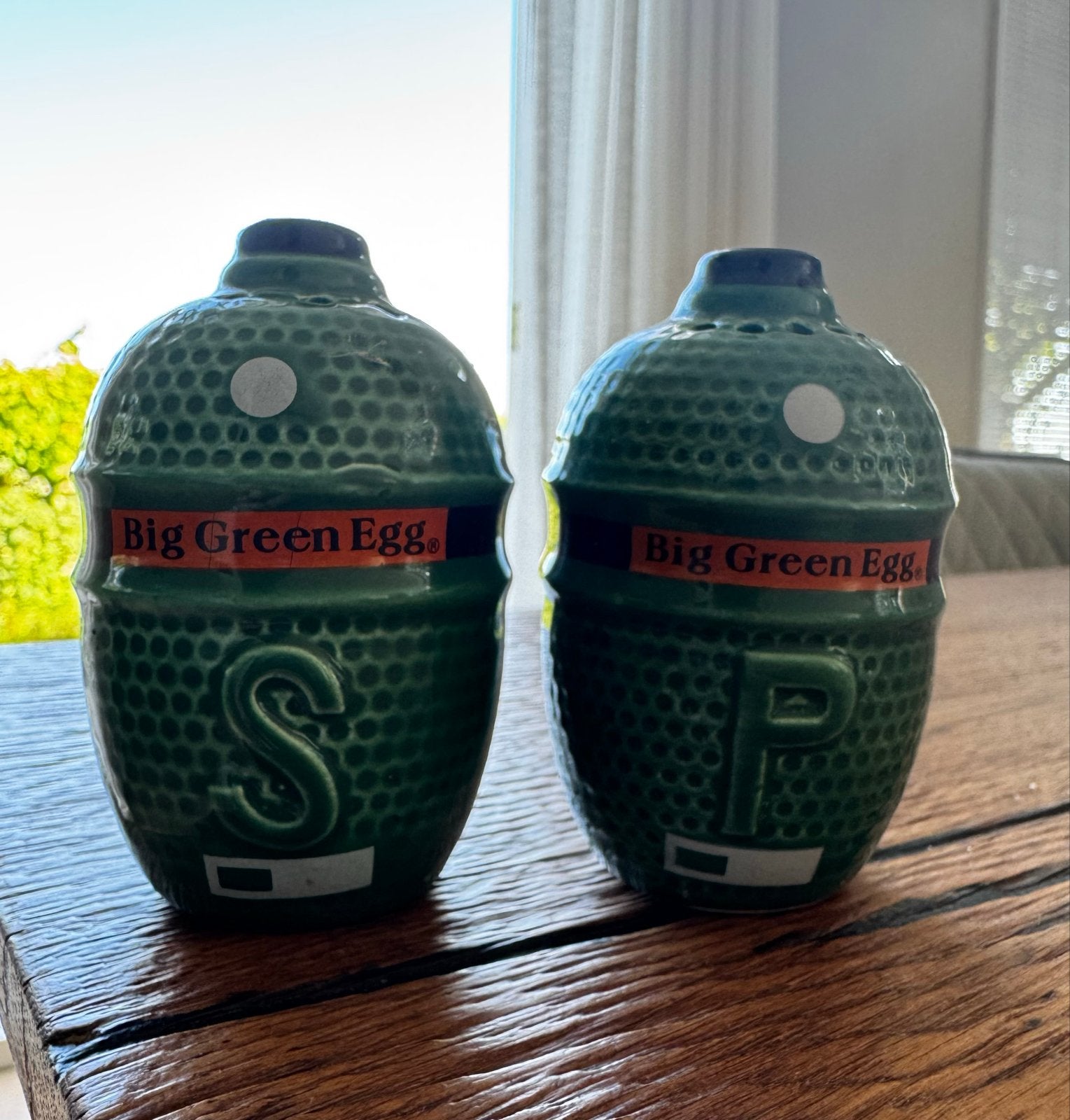 Big Green Egg Zout- en Peperstel, Ophalen of Verzenden, Zo goed als nieuw, Steen/keramiek, Overige merken