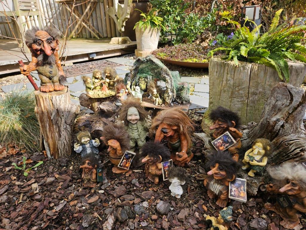 Trollenverzameling inclusief Nyform trollen, 20 stuks, Antiek en Kunst, Ophalen of Verzenden
