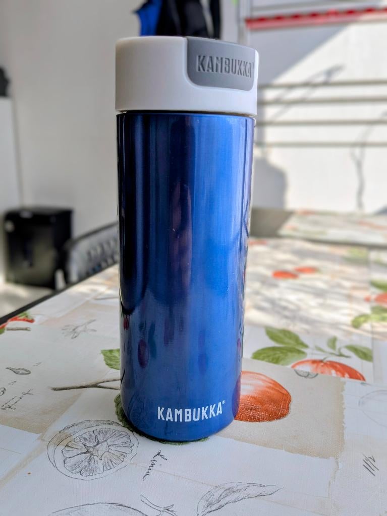 Kambukka Olympus thermosbeker 500ml, Ophalen of Verzenden, Metaal, Overige merken, Overige typen
