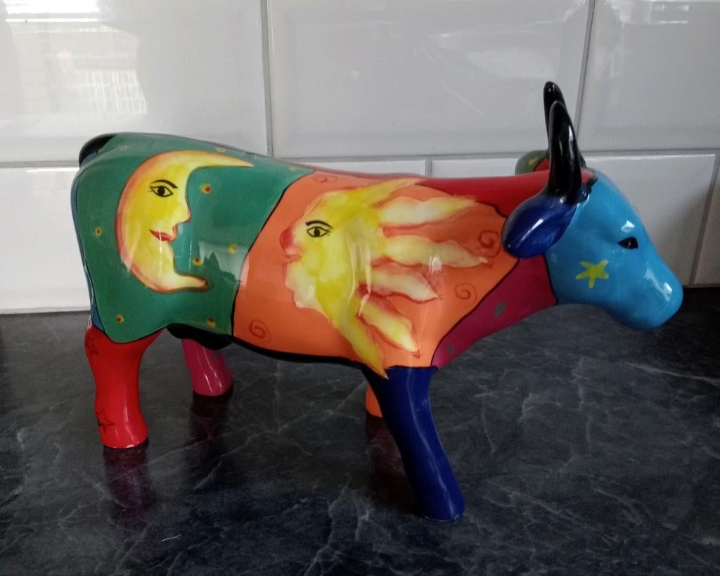 beeldje CowParade / Cow Parade Koe large 
groot, Ophalen, Zo goed als nieuw, Beeldje of Figuurtje