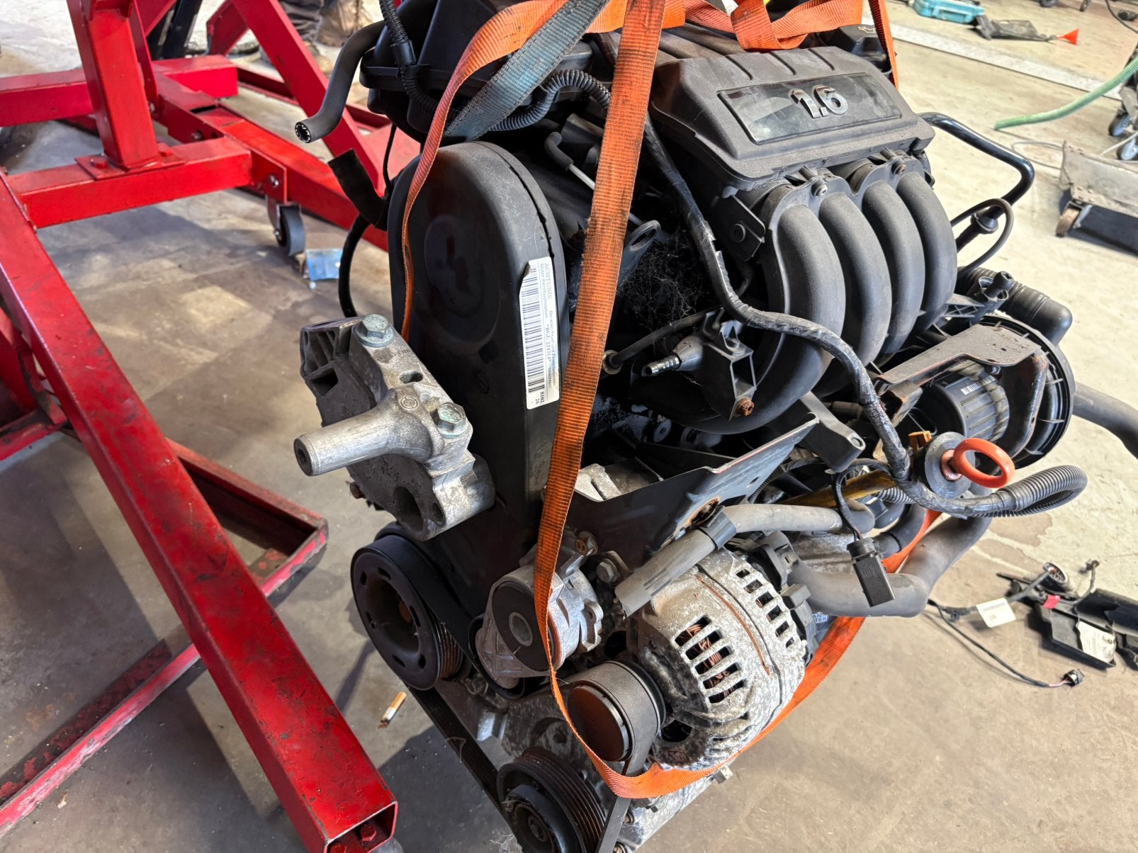 Caddy motor 1.6, Auto-onderdelen, Verzenden, Gebruikt, Volkswagen