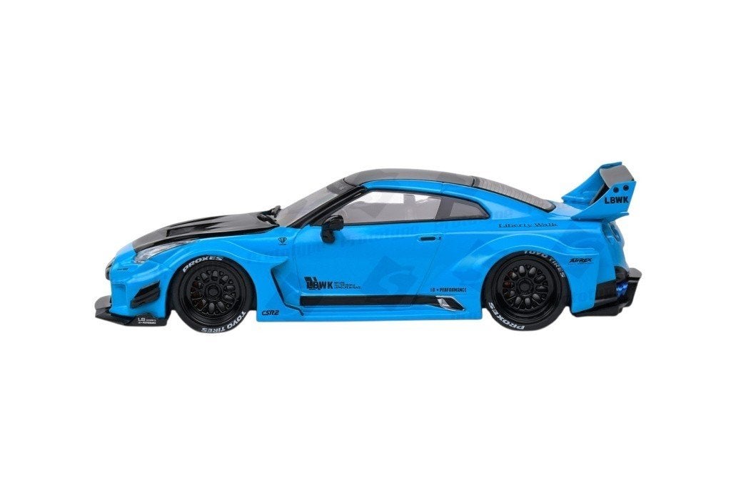 Nissan GT-R35 Liberty Walk Silhouette Schaal 1:43, Solido, Auto, Solido, Nieuw