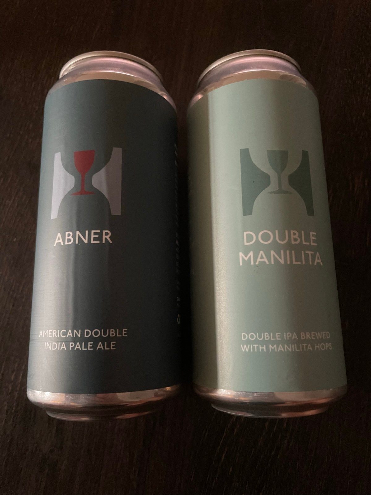 Abner & Double Manilita  - Hill Farmstead ipa craftbeer, Verzamelen, Biermerken, Ophalen of Verzenden, Zo goed als nieuw, Flesje(s)