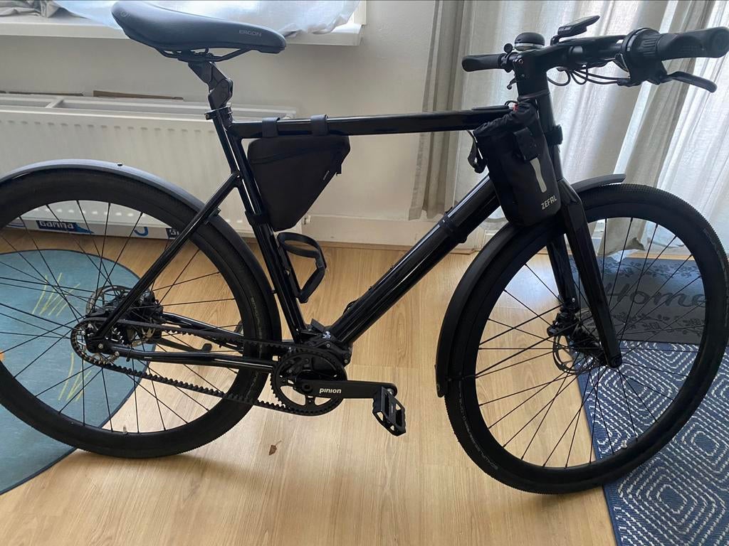 Desiknio Dopamine 1.9 Pinion 2024 Piano Black, Fietsen en Brommers, Overige merken, Ophalen of Verzenden, Zo goed als nieuw, 50 km per accu of meer
