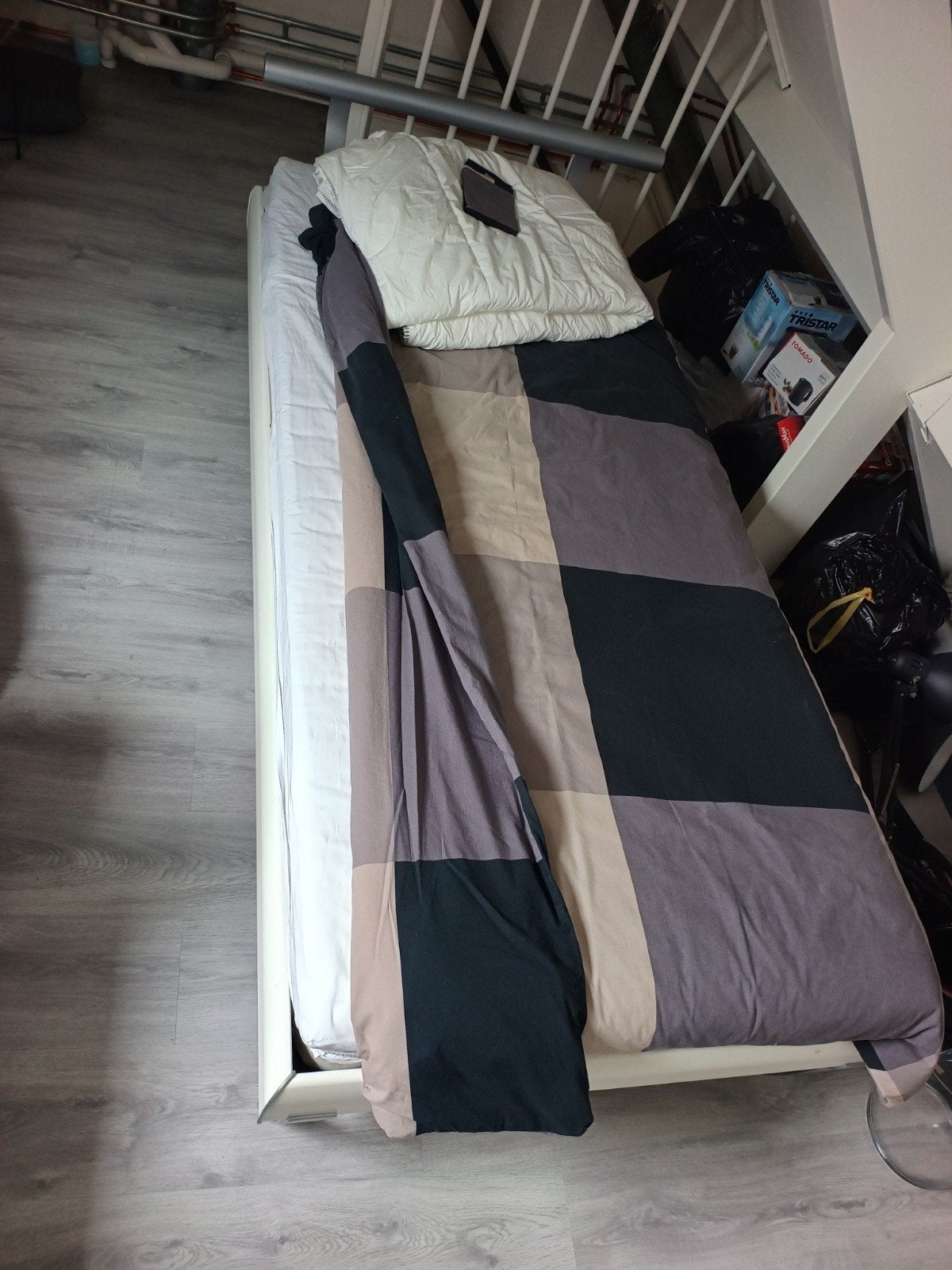 1 persoonbed 200-90, Ophalen, Eenpersoons, 90 cm