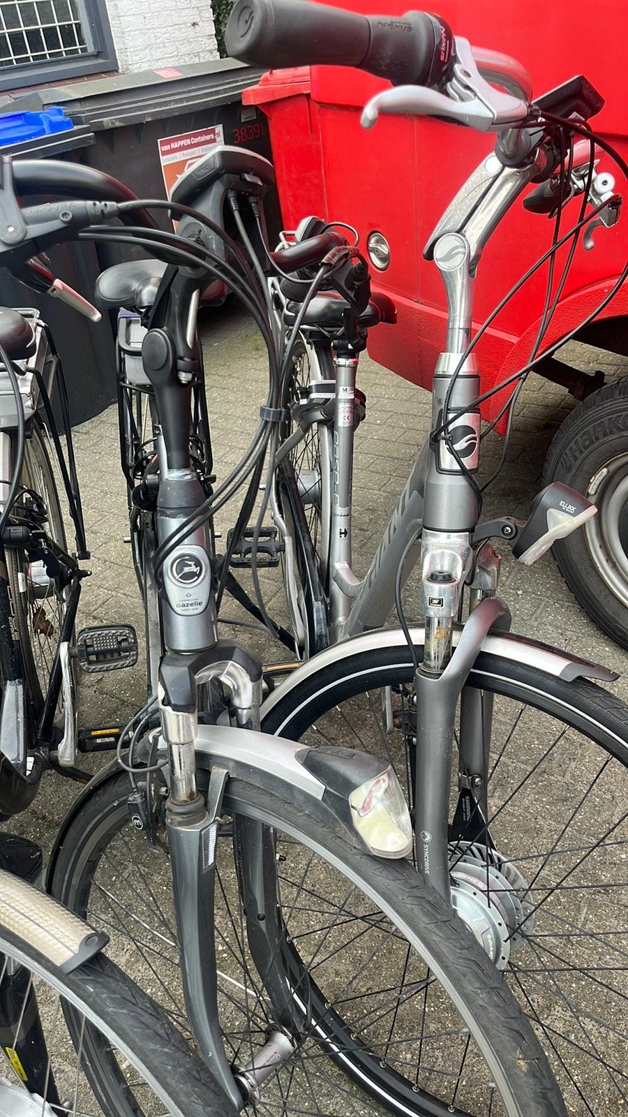 Electrische fietsen giant gazelle batavus trek, Ophalen, Gebruikt, Batavus, 51 tot 55 cm