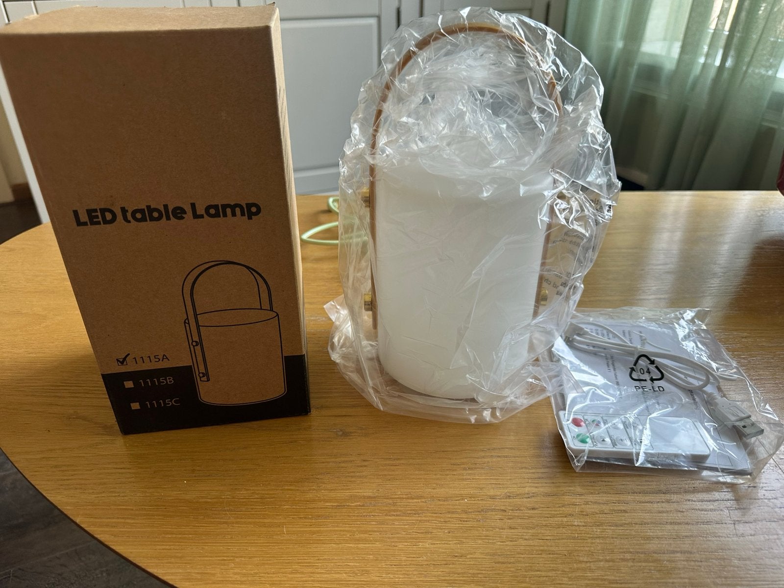 Oplaadbare LED Campinglamp met Afstandsbediening, Caravans en Kamperen, Ophalen of Verzenden, Nieuw