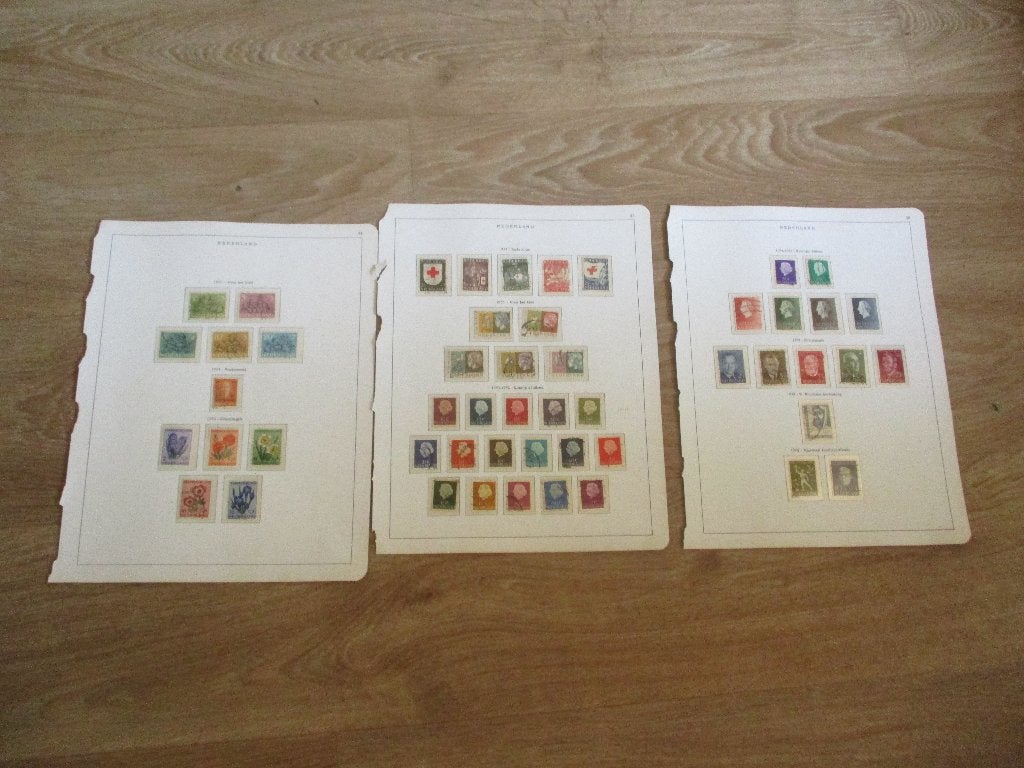 postzegels Nederland kaveltje NVPH 596 tm NVPH 648 fraai, Postzegels en Munten, Ophalen of Verzenden, Na 1940, Gestempeld