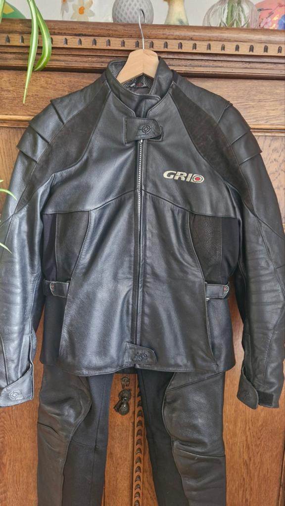 Leren motorpak Grid dames  maat 40, Motoren, Ophalen of Verzenden, Tweedehands, Dames, Combipak