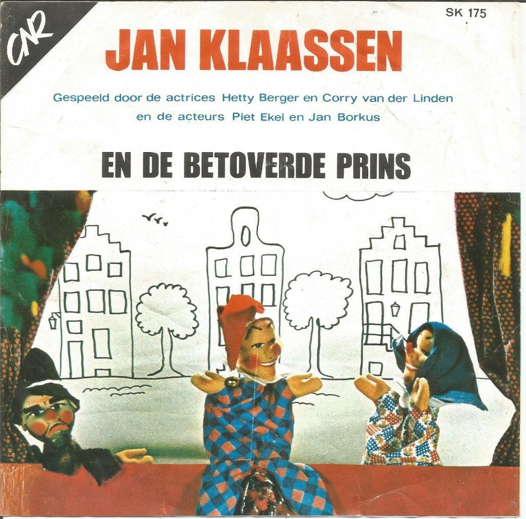 Jan Klaassen En de Betoverde Prins (1967), Gebruikt, Fotohoes, 7 inch, Ophalen of Verzenden