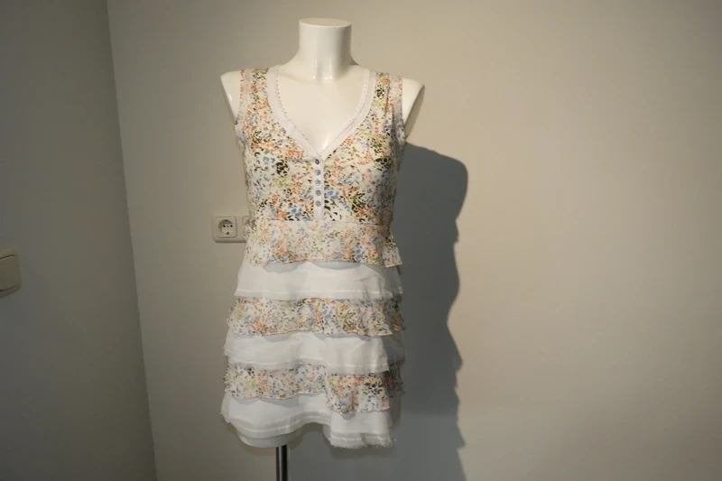 Marccain top tuniek bloemetjes print laagjes Nieuw N2/S