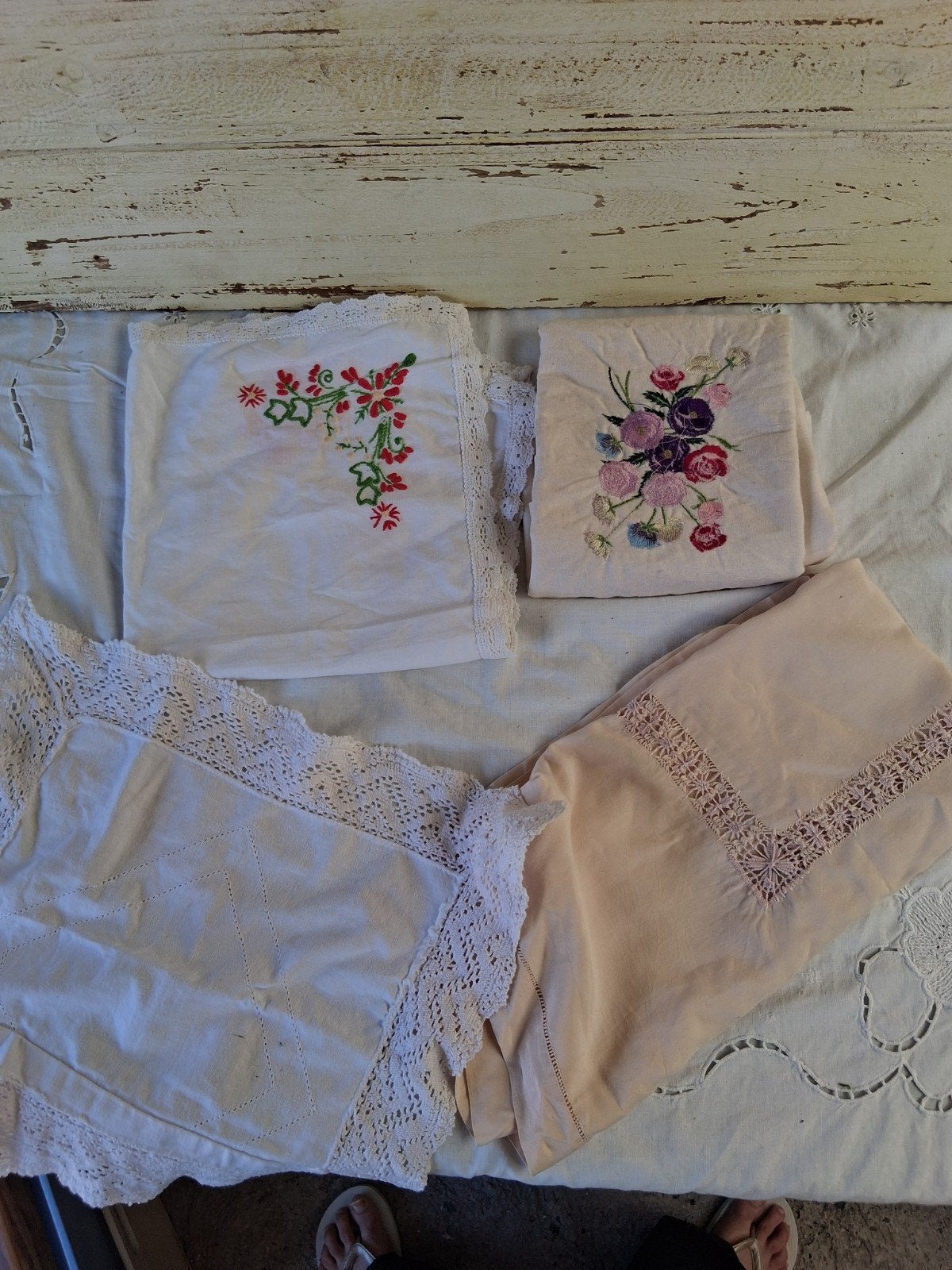 lotje oude kleedjes, slechts 2.50, Antiek en Kunst, Ophalen of Verzenden