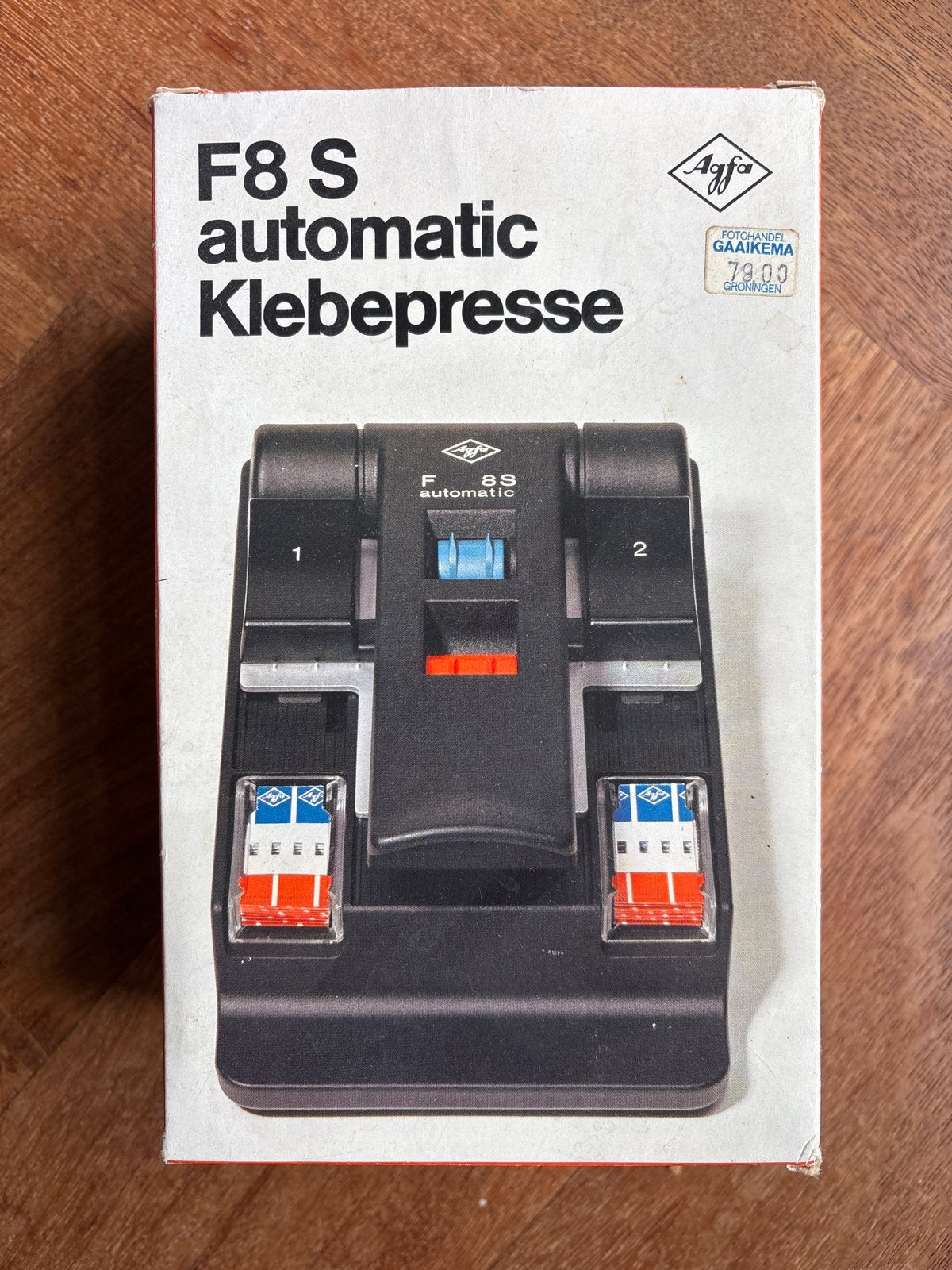 Agfa F8 S Automatic Klebepresse Super 8 Film Splicer, Audio, Tv en Foto, Filmrollen, Ophalen, Accessoire