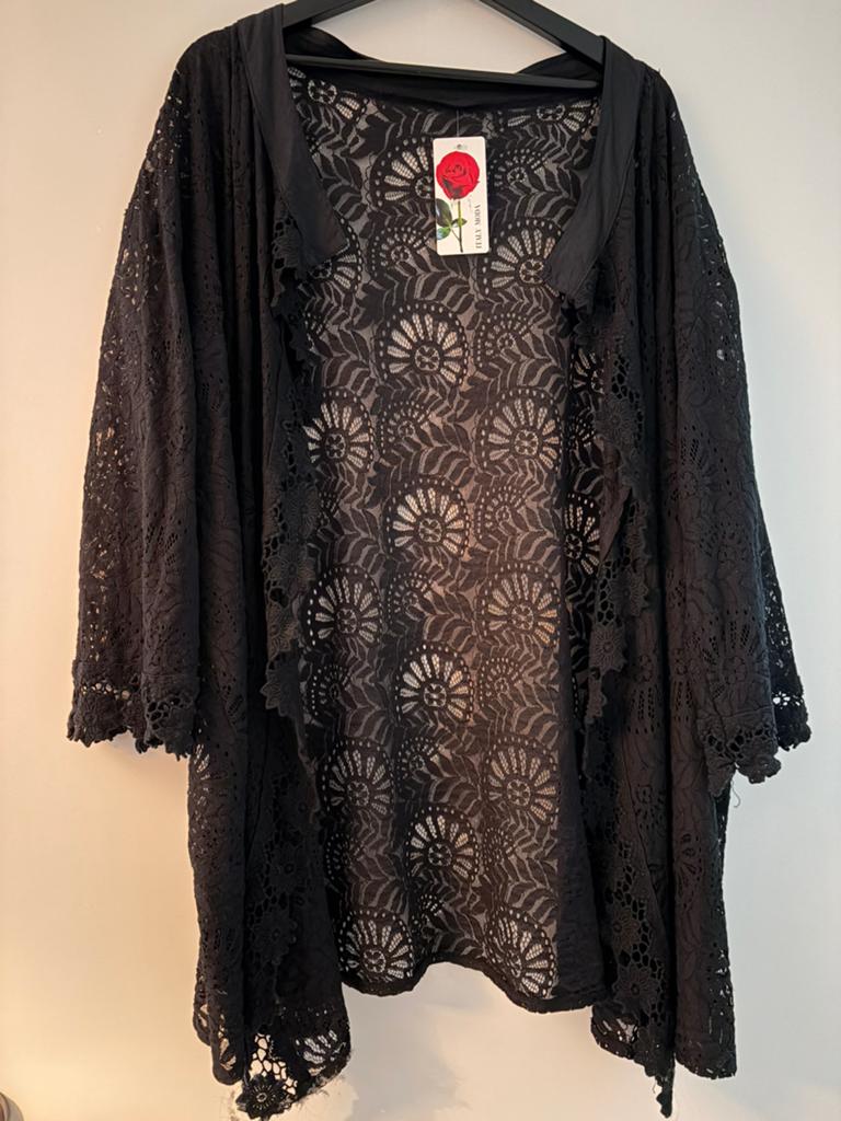 Zwart vest grote maat, Ophalen of Verzenden, Nieuw, Zwart