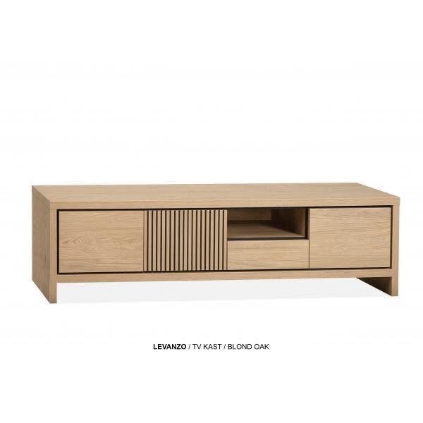 LAMULUX TV Kast Levanzo in Blond Oak