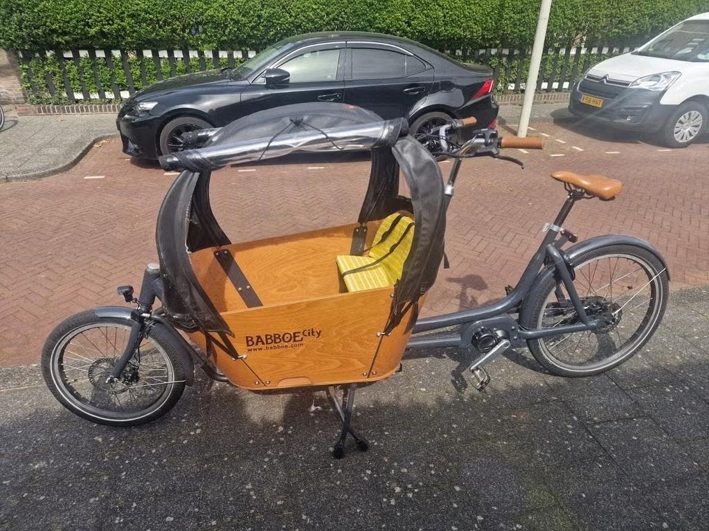 bakfietshuif bakfietstent regentent babboe city, Ophalen, Zo goed als nieuw, Babboe