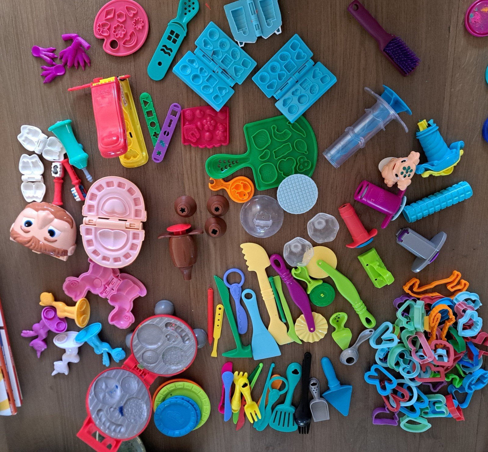 Grote Play-Doh verzameling met veel accessoires, Ophalen of Verzenden, Gebruikt, Jongen of Meisje