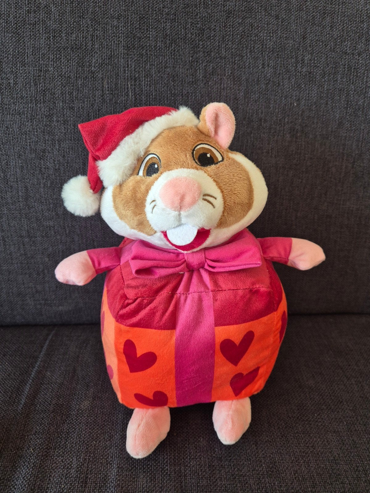 Kerst Hamster Knuffel AH, Kinderen en Baby's, Overige merken, Overige karakters, Hamster, Nieuw