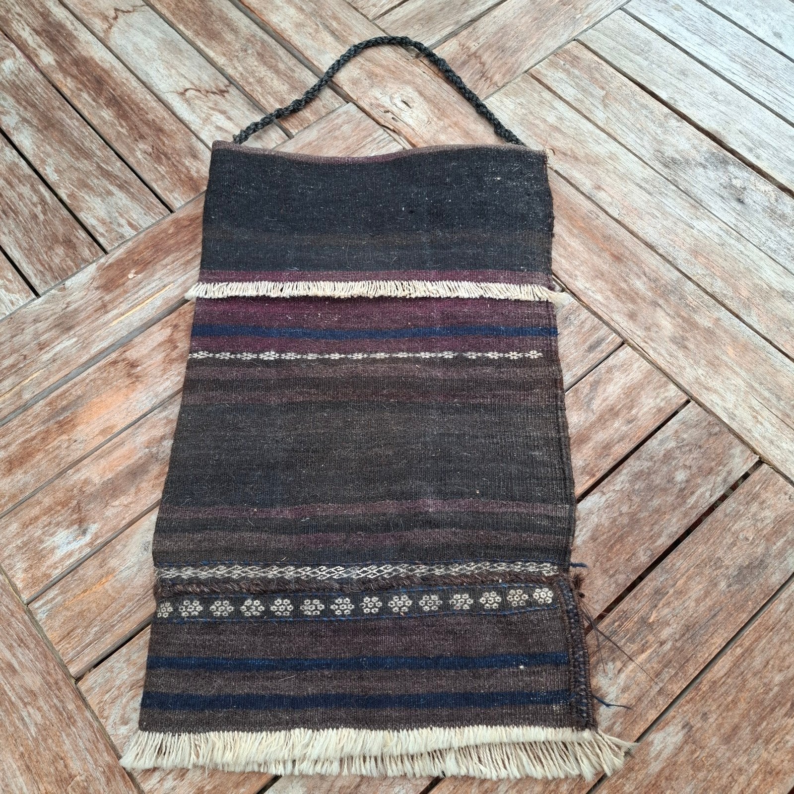 Vintage handgemaakte kamelentas 60x38 cm, Ophalen of Verzenden, Gebruikt, Bruin, Overige merken