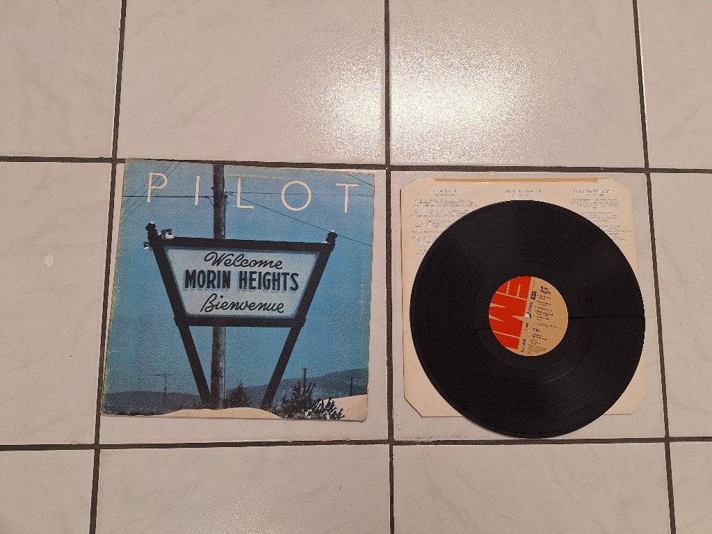 Vintage vinyl lp album Pilot Morin Heights uit 1976, Ophalen of Verzenden, Gebruikt, LP
