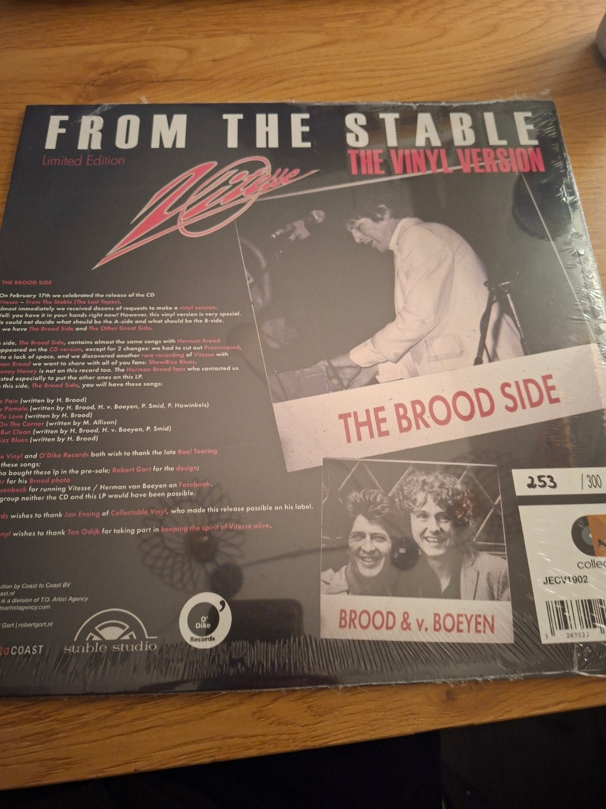Herman Brood & Vitesse From The Stable LP (Limited Edition), LP, Rock, Geseald, Ophalen of Verzenden