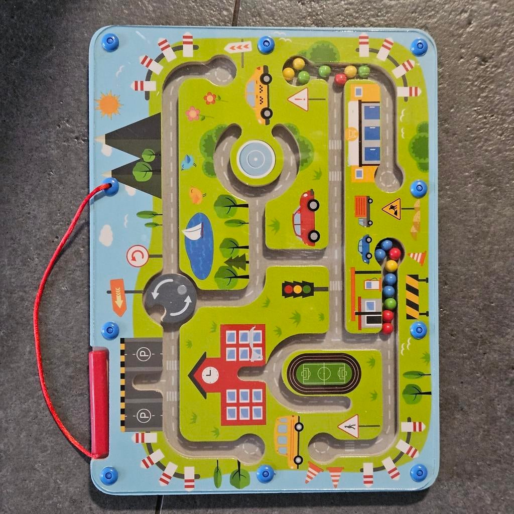Magneet Verkeer Speelgoed, Kinderen en Baby's, Speelgoed | Educatief en Creatief, Ophalen of Verzenden, Zo goed als nieuw, Ontdekken
