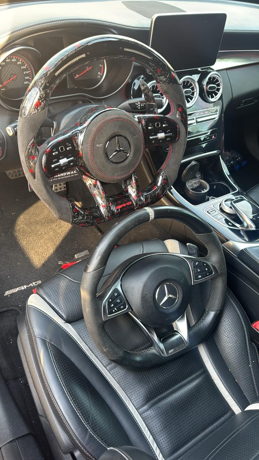 Mercedes-Benz C63 S Stuur met Airbag, Ophalen of Verzenden, Mercedes-Benz