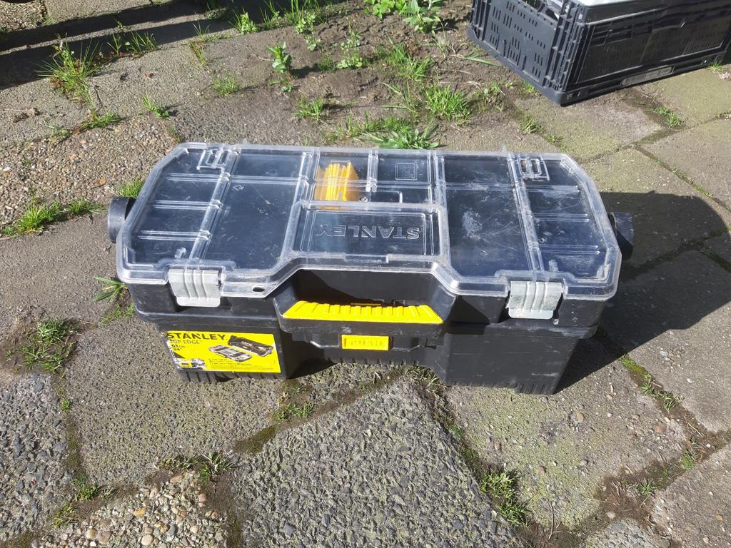 Stanley Gereedschapskist met Organizer - 61cm, Ophalen of Verzenden, Gebruikt