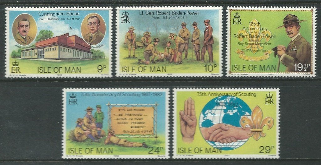 MAN 1982 Padvinderij – Scouting, Michel: 203-07, Postfris., Postzegels en Munten, Verzenden, Postfris