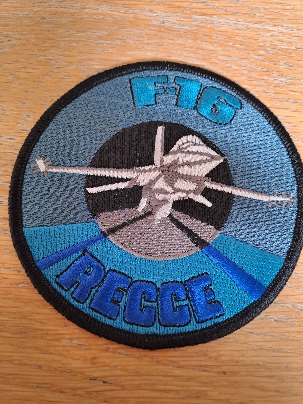 F-16 Recce Patch - Vliegtuig Patch, Verzamelen, Ophalen of Verzenden, Nvt, Nvt, Nvt