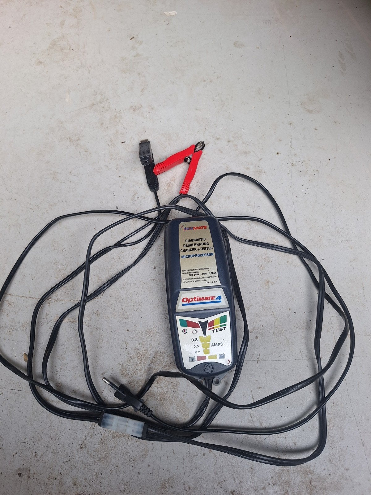 OptiMATE 4 Acculader en Tester met Microprocessor, Ophalen, Gebruikt, Universele onderdelen