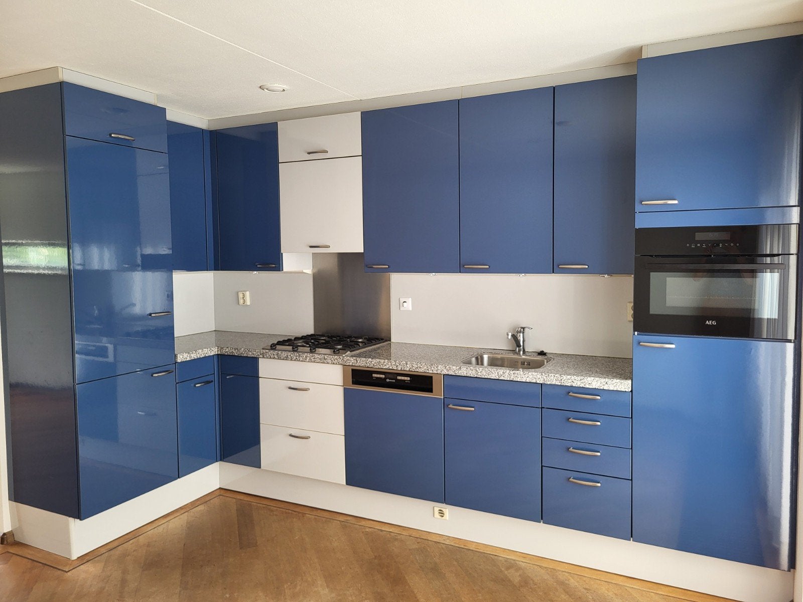 Keuken, Huis en Inrichting, Ophalen, Gebruikt, Overige materialen, Blauw