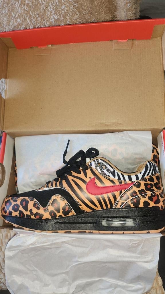 Nike Air Max 1 Atmos Animal Pack 2.0, Nieuw, Oranje, Ophalen of Verzenden, Sneakers of Gympen