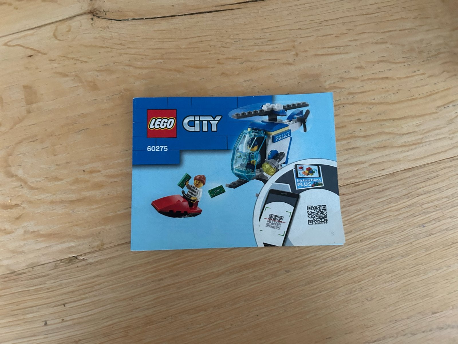 Lego City Politiehelikopter (60275) met boef en agent, City, Lego, Ophalen of Verzenden, Zo goed als nieuw