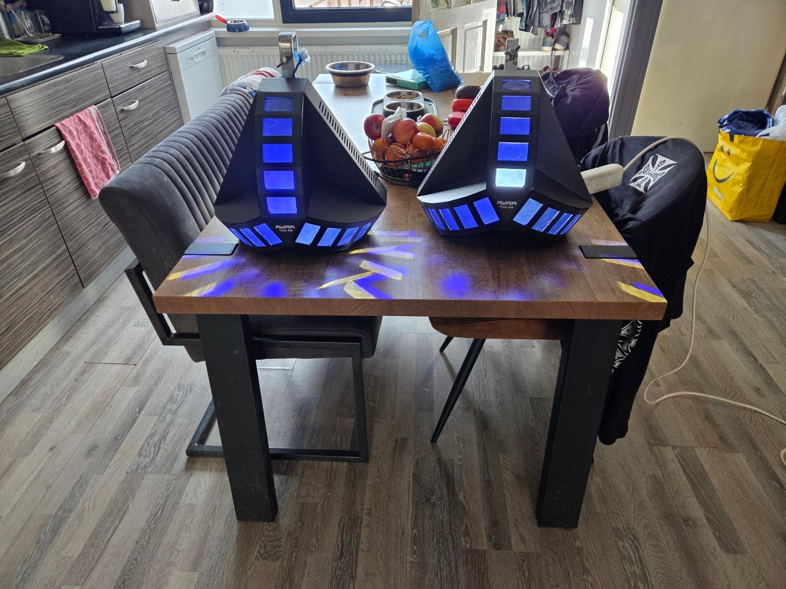Ayra TDC 33 Lichteffecten (set van 2), Muziek en Instrumenten, Licht en Laser, Ophalen, Zo goed als nieuw, Licht, Geluidgestuurd