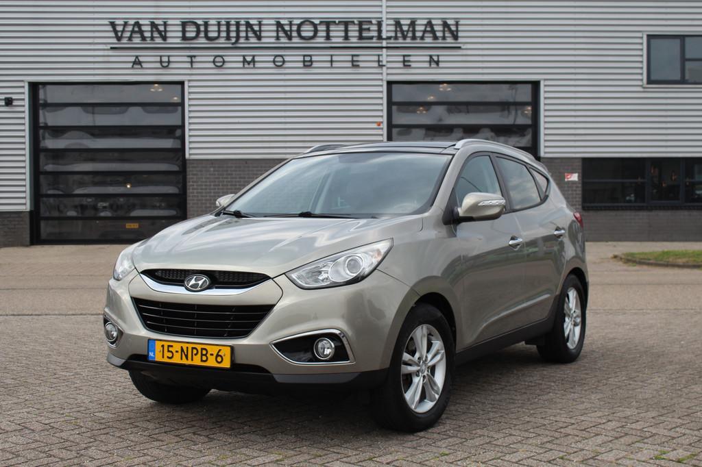 Hyundai ix35 2.0i Style / Automaat / Panoramadak / N.A.P., Auto's, Hyundai, Gebruikt, 4 cilinders, Met garantie (alle), Leder en Stof