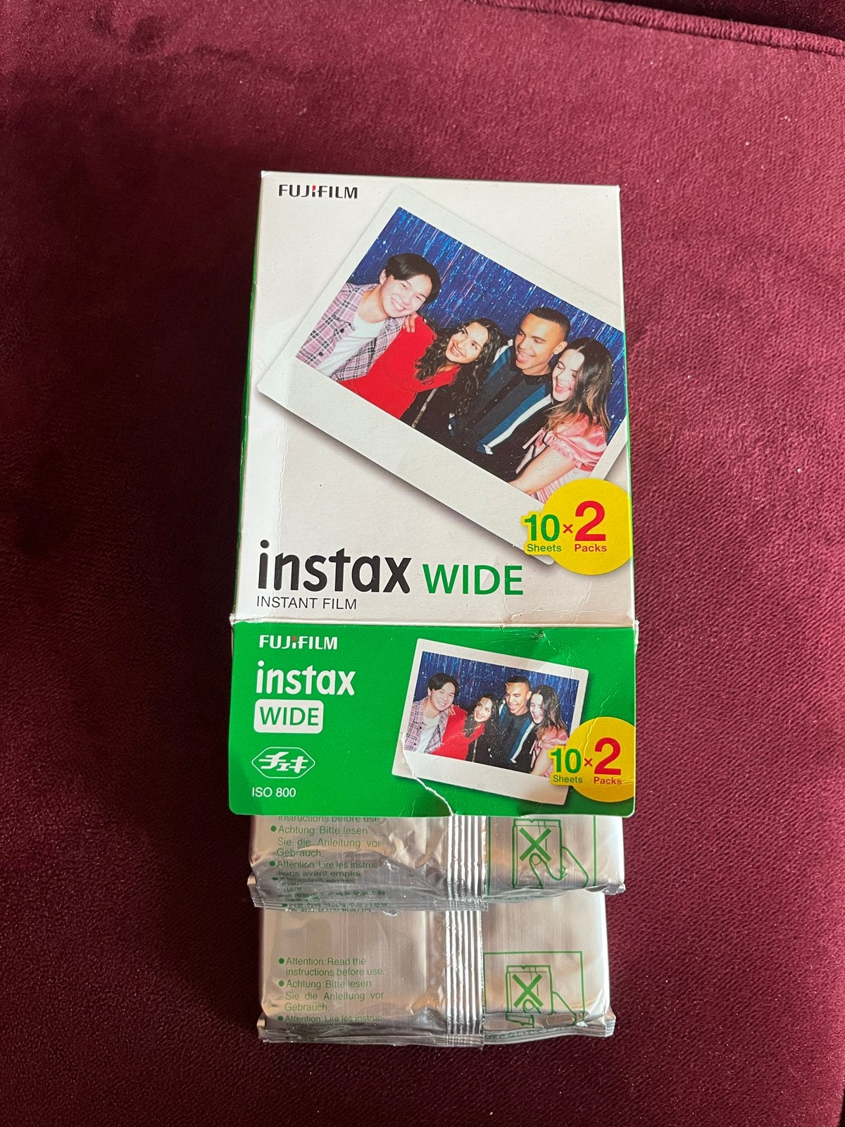 Fujifilm Instax Wide Instant Film - Nieuw en Ongeopend, Ophalen of Verzenden, Nieuw