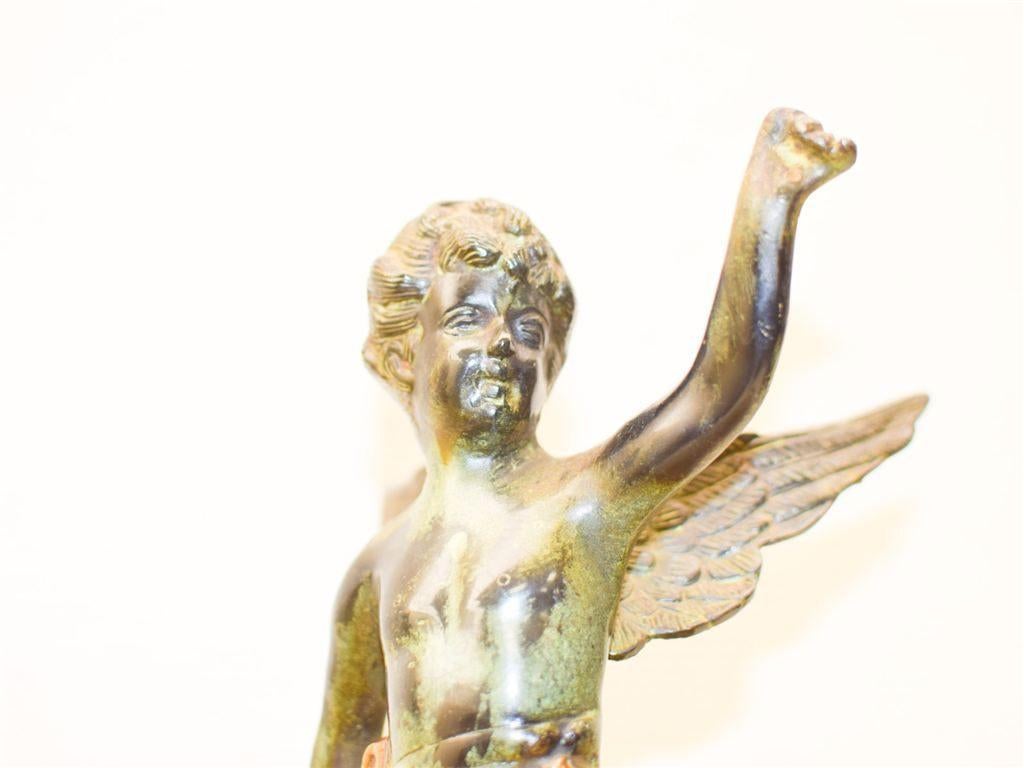 Bronzen beeld Mercurius 51526, Antiek en Kunst, Kunst | Beelden en Houtsnijwerken, Ophalen of Verzenden