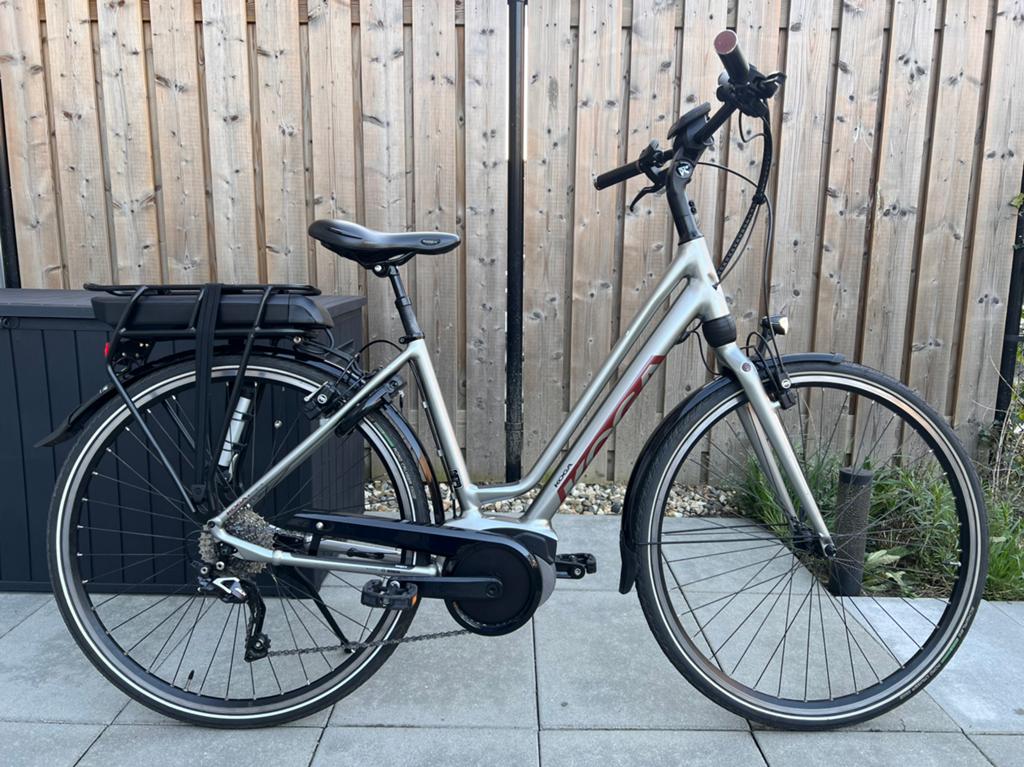 Koga E-inspire Topstaat Weinig KM, Zo goed als nieuw, 47 tot 51 cm, 50 km per accu of meer, Ophalen