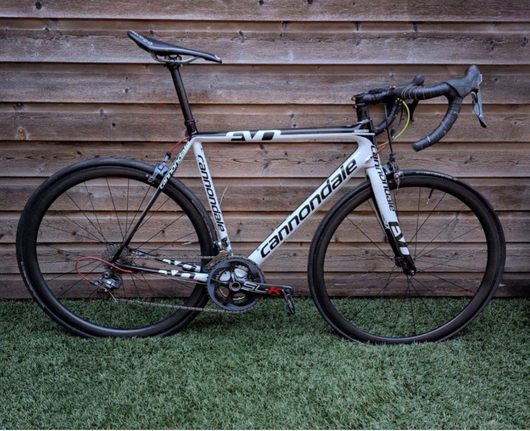Cannondale Supersix Evo Hi-Mod racefiets, maat 54, 2012, 28 inch, Gebruikt, Velgrem, Meer dan 20 versnellingen