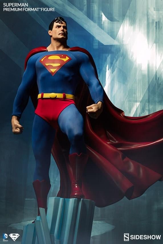 Sideshow Superman Premium Format statue.sideshow., Ophalen of Verzenden, Zo goed als nieuw