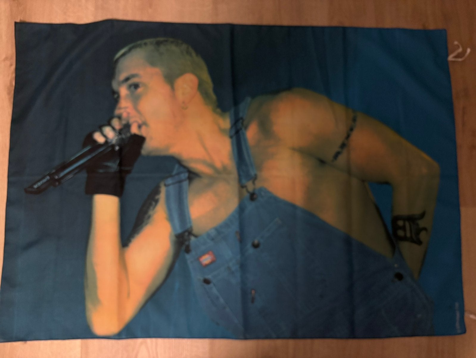 Vintage Eminem vlag 102 x 72 cm, Ophalen of Verzenden, Poster, Artwork of Schilderij