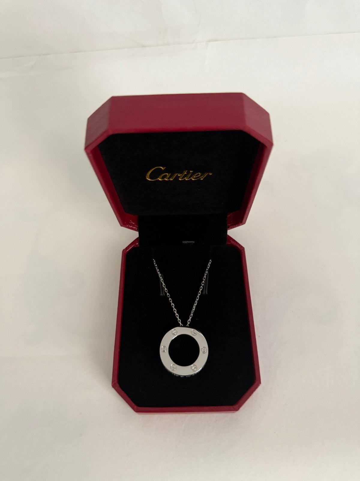Cartier ketting zilver, Ophalen of Verzenden, Nieuw