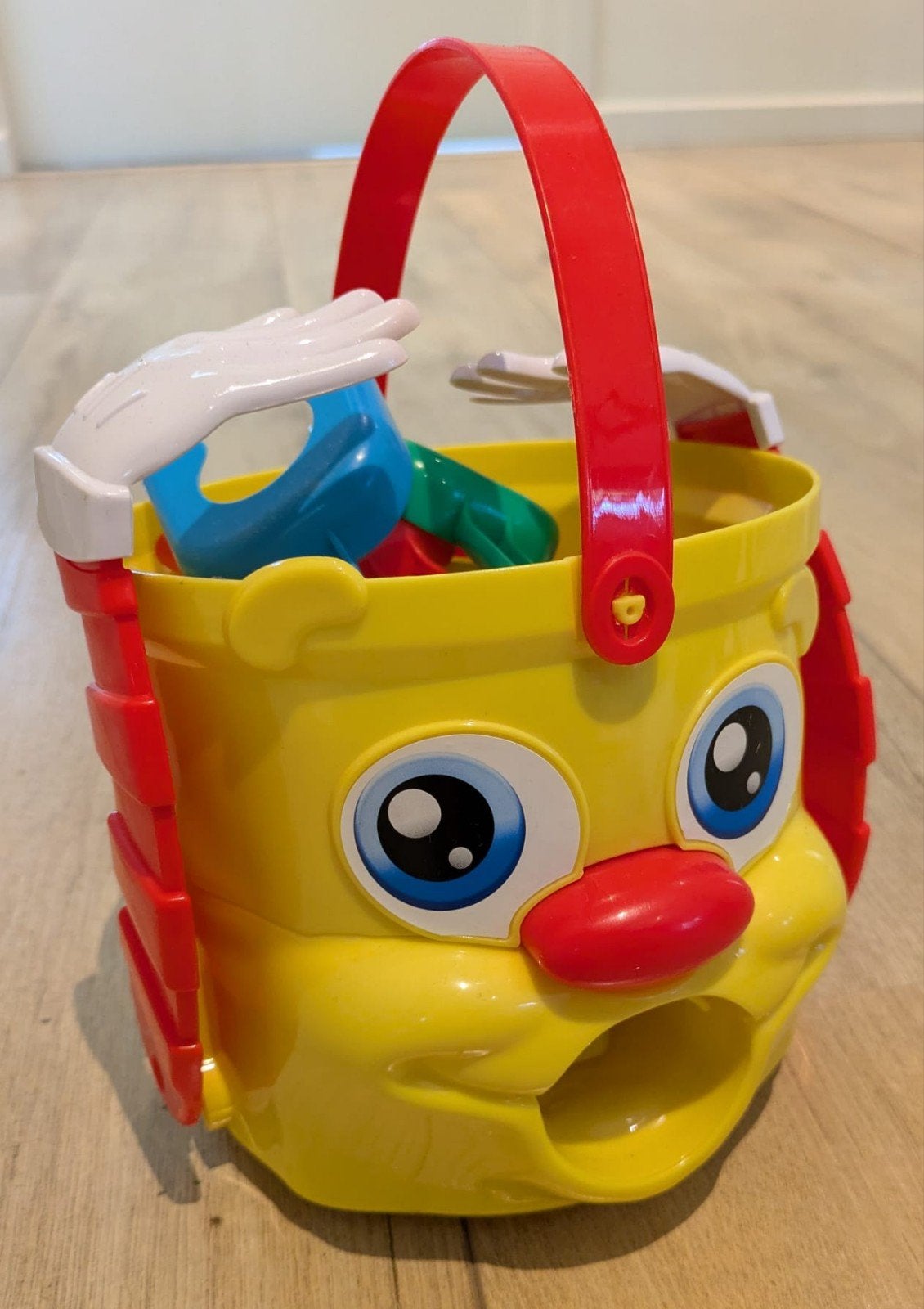 Mr. Bucket Vrolijke ballenbak emmer met alle ballen, Ophalen, Zo goed als nieuw