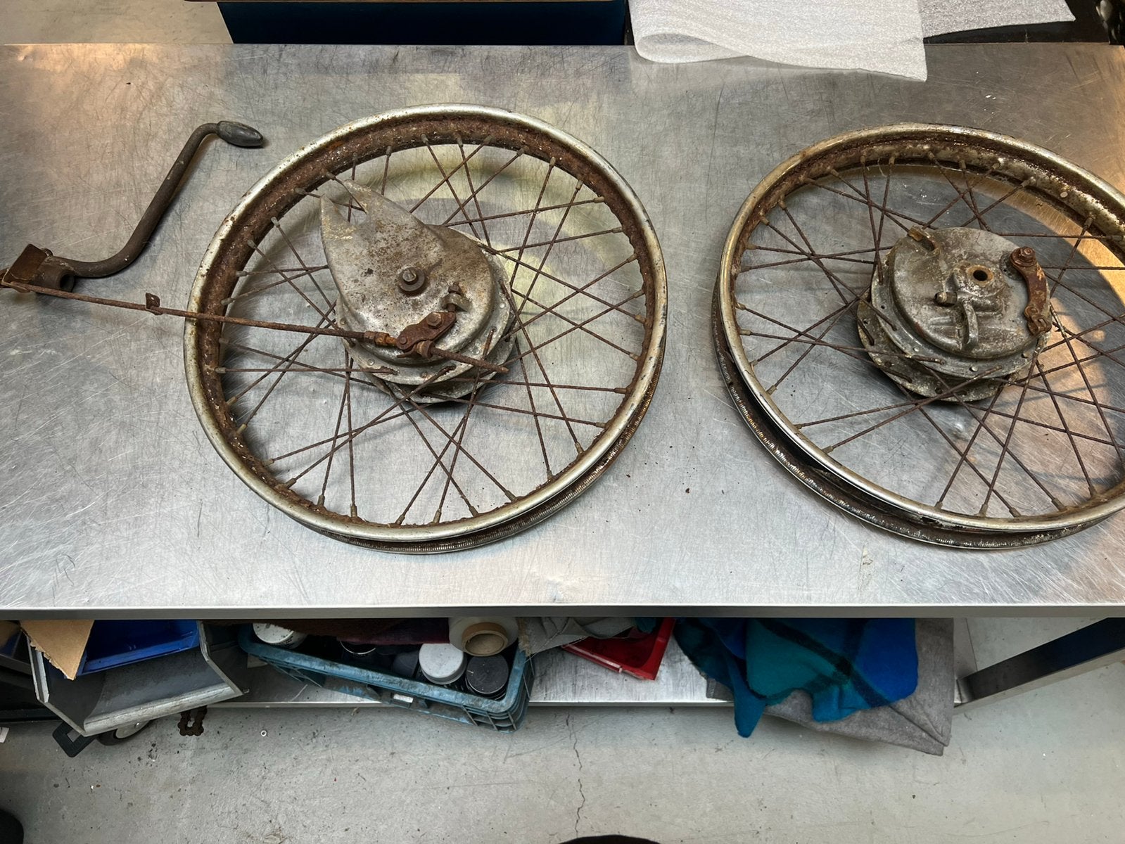 2x kleine naaf wiel, Ophalen, Overige typen