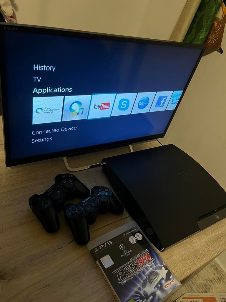 SONY Smart TV met PlayStation 3, Ophalen of Verzenden, Zo goed als nieuw, 50 Hz, Sony